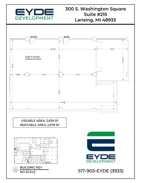 More Photos Of 300 S Washington Sq, Lansing Office Residential For Lease