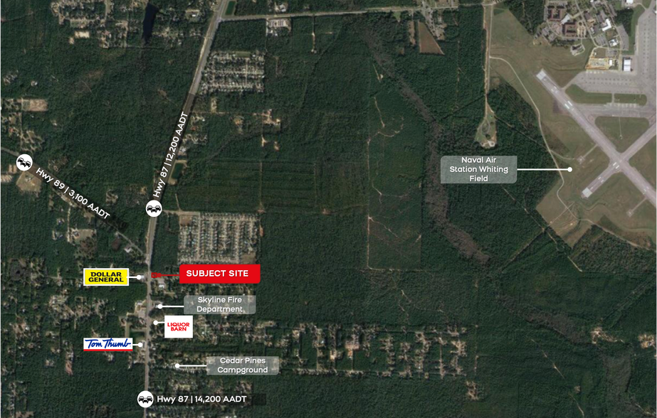 More Photos Of 6974 State Road 87, Milton Land For Sale