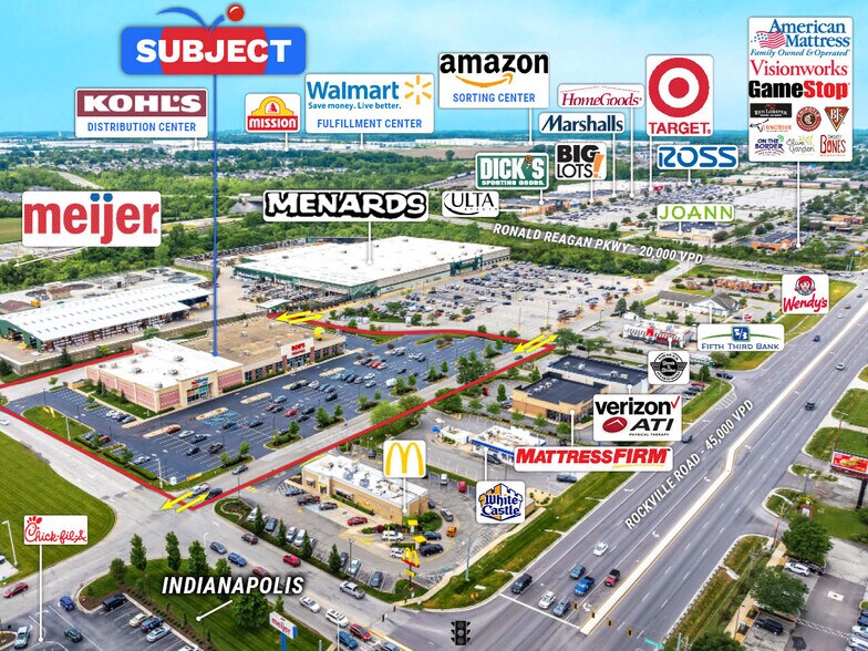 More Photos Of 10695 E US Highway 36, Avon Storefront For Sale