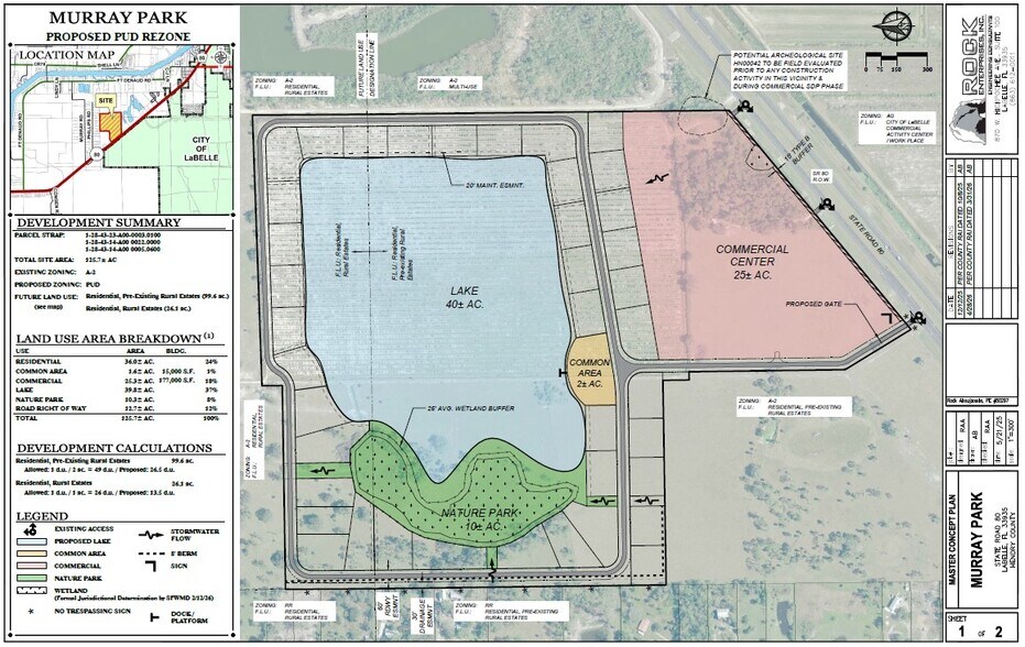 Primary Photo Of State Route 80 w, LaBelle Land For Sale