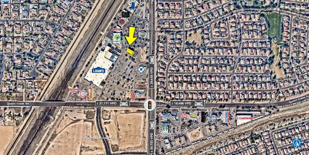 Primary Photo Of 4676 Higley, Gilbert Storefront For Lease