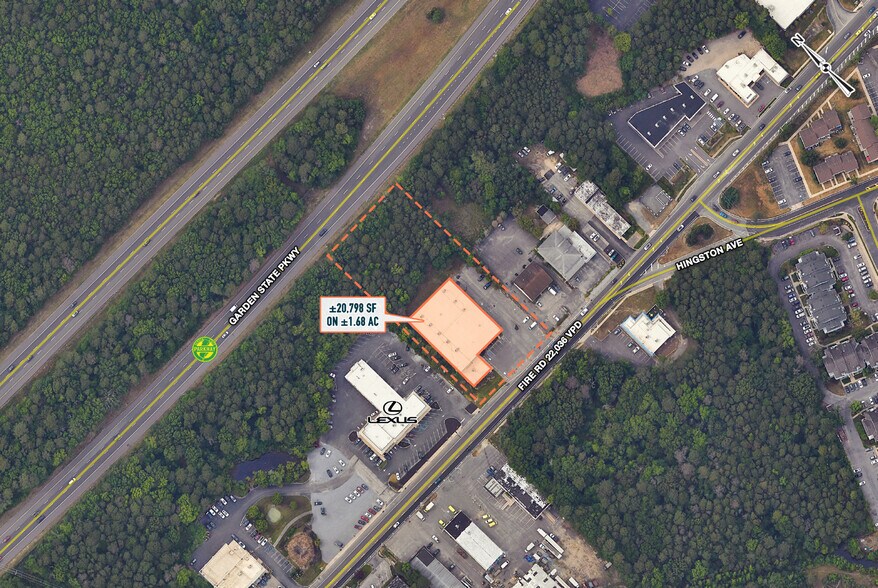 Primary Photo Of 3157 Fire Rd, Egg Harbor Township Freestanding For Sale