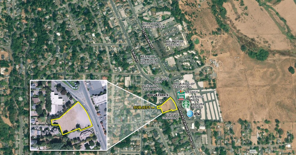 Primary Photo Of 778 Gravenstein Ave, Sebastopol Land For Sale