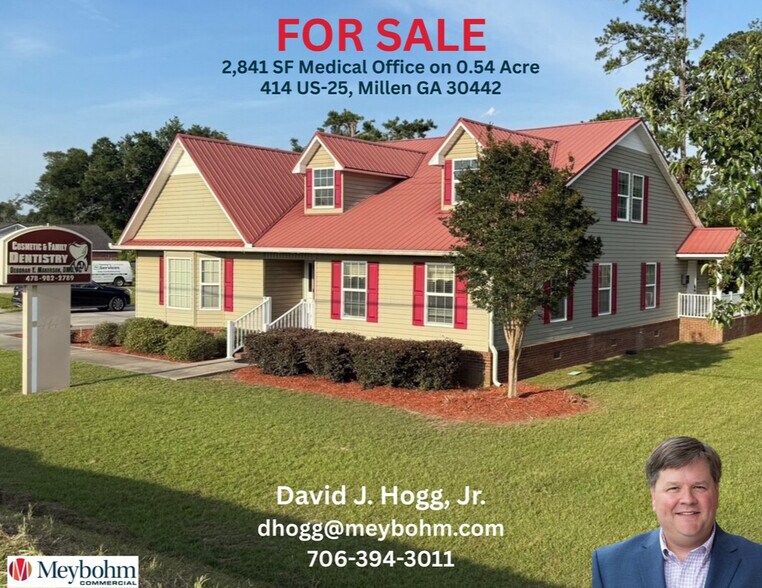 Primary Photo Of 414 Highway 25 S, Millen Medical For Sale