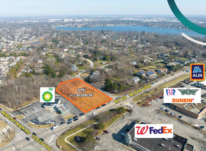 Primary Photo Of Route 60-83 & Midlothian Rd @ 123456, Mundelein Land For Sale