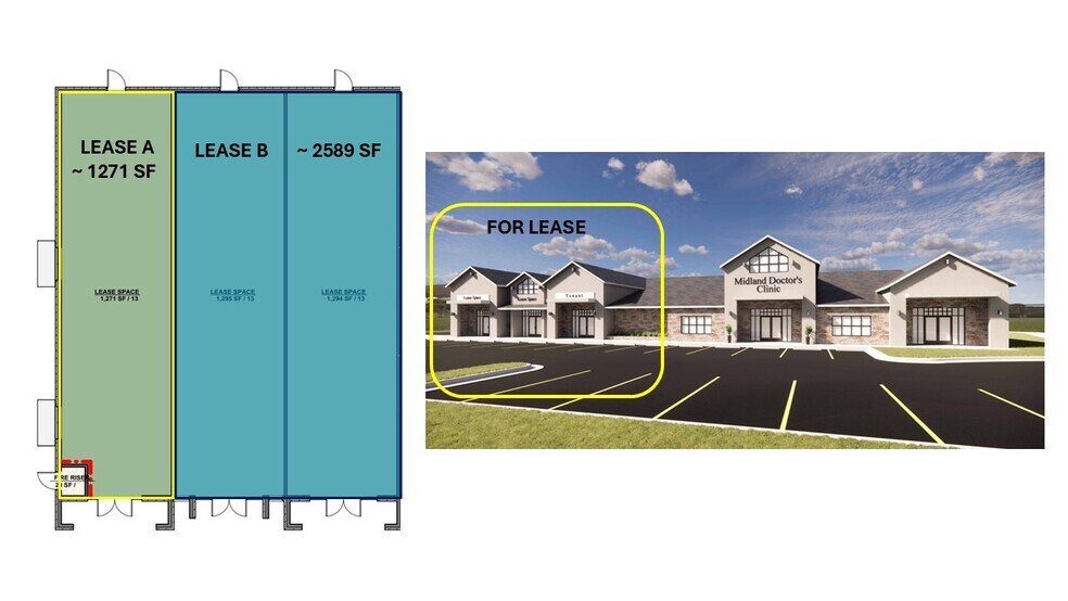 More Photos Of 607 Tradewinds Blvd, Midland Land For Lease