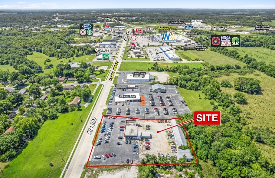 More Photos Of 2502-2506 N State Route 291, Harrisonville Auto Dealership For Lease