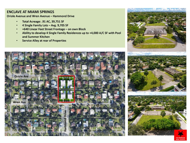 More Photos Of 1101 Wren Ave, Miami Springs Land For Sale