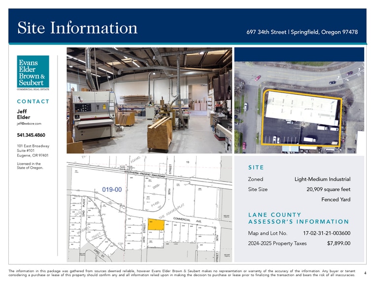 More Photos Of 697 34th St, Springfield Warehouse For Lease