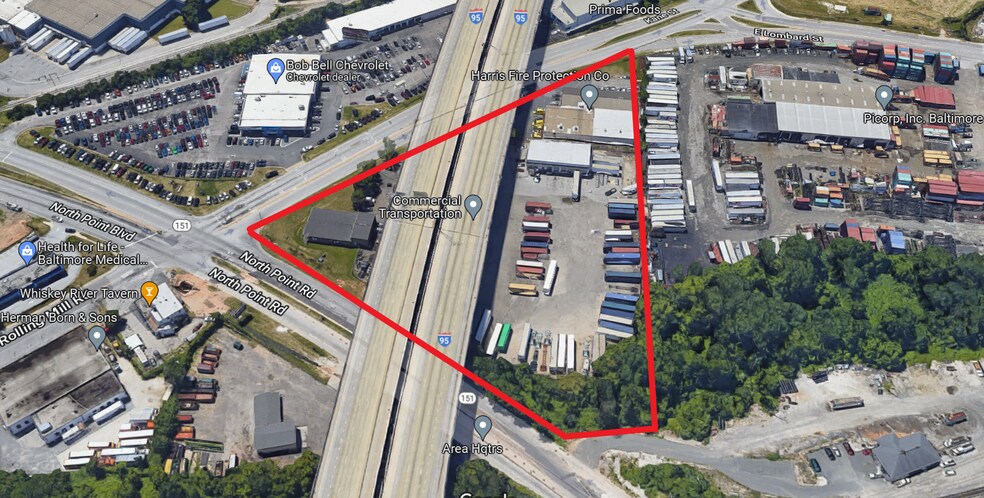 More Photos Of 320 N Point Rd, Baltimore Land For Sale