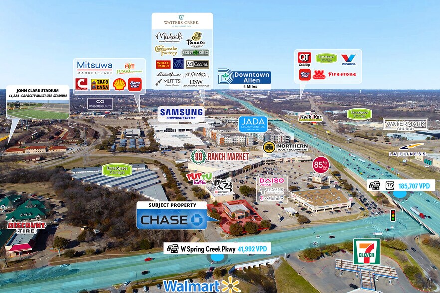 Primary Photo Of 161 W Spring Creek Pky, Plano Bank For Sale