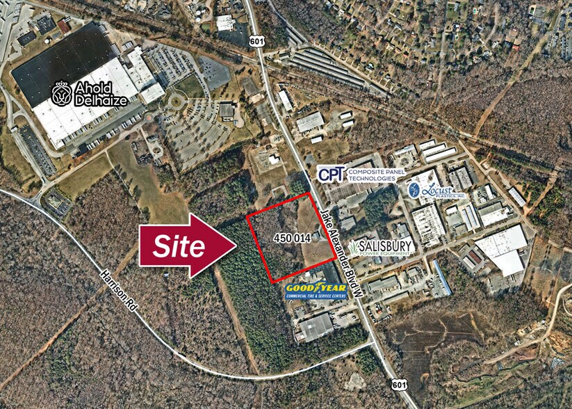 Primary Photo Of 1525 Jake Alexander Blvd W, Salisbury Land For Lease