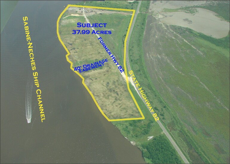 More Photos Of Highway 82 & Sabine Ship Channel, Port Arthur Land For Sale