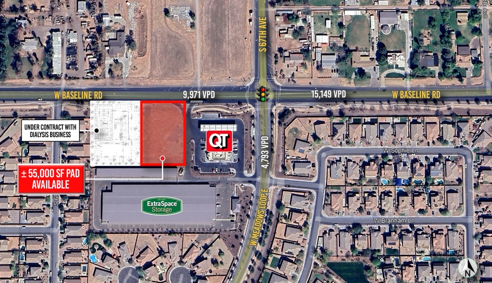 Primary Photo Of 6705 Baseline Road, Laveen Land For Lease