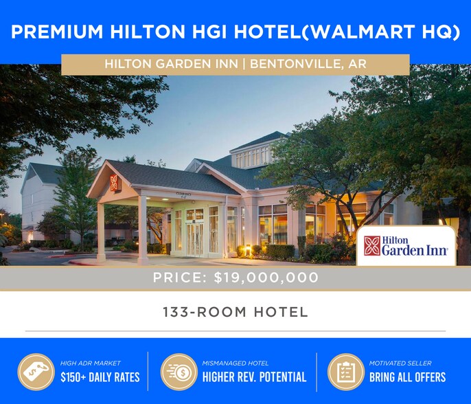 Primary Photo Of 2204 SE Walton Blvd, Bentonville Hotel For Sale