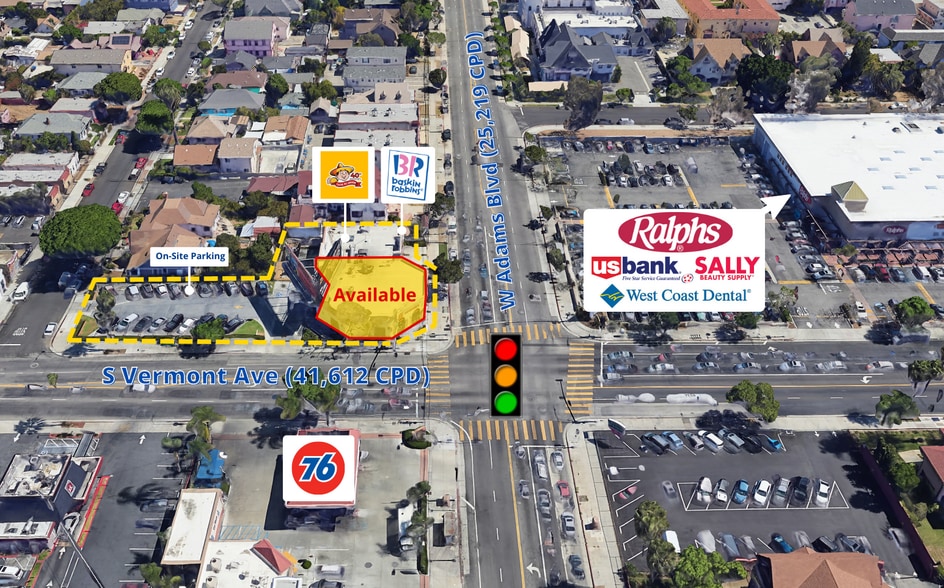 Primary Photo Of 1375 W Adams Blvd, Los Angeles Storefront For Lease