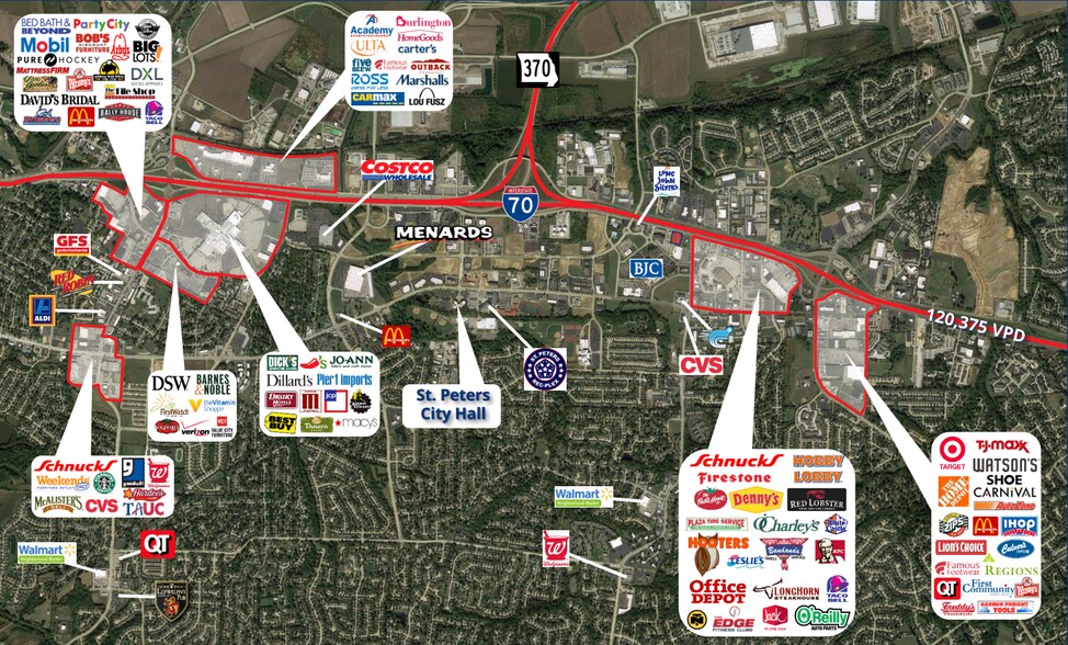 More Photos Of 4267 Veterans Memorial Pky, Saint Peters Land For Lease