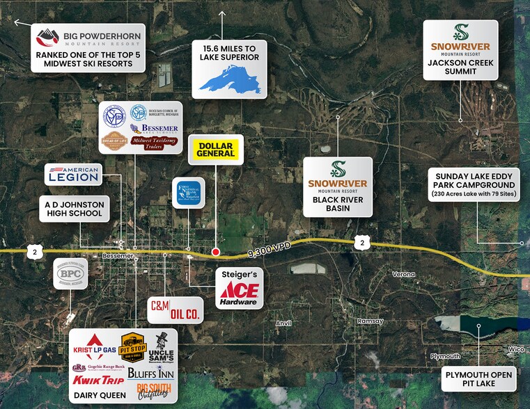 More Photos Of 1406 U.S. Rt 2, Bessemer General Retail For Sale