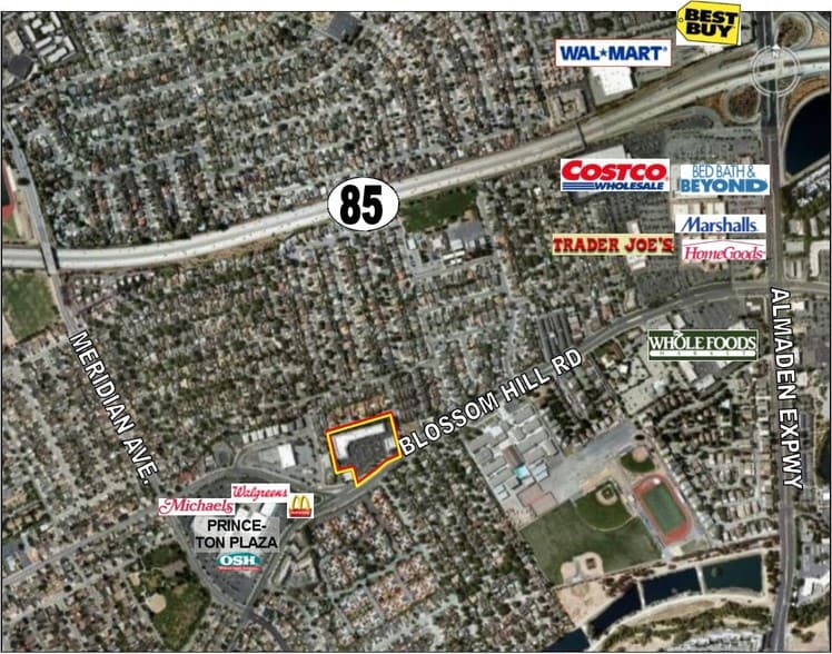 More Photos Of 1329-1345 Blossom Hill Rd, San Jose Freestanding For Lease