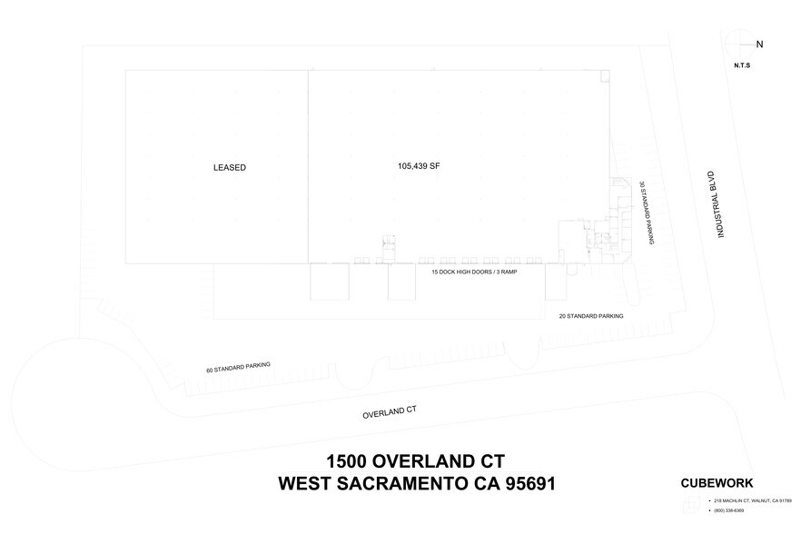 More Photos Of 1500 Overland Ct, West Sacramento Manufacturing For Lease