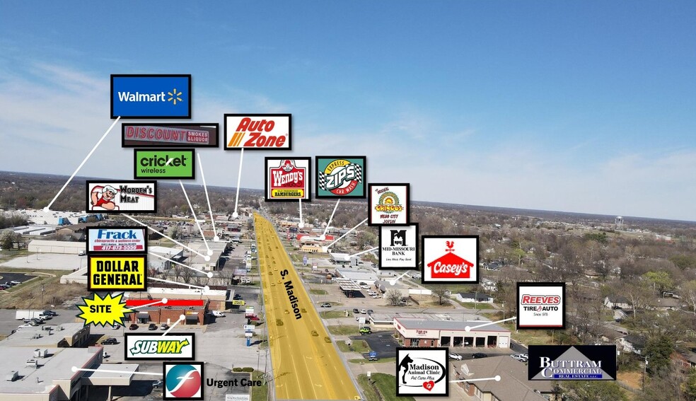 More Photos Of 1612 S Madison St, Webb City Storefront For Lease