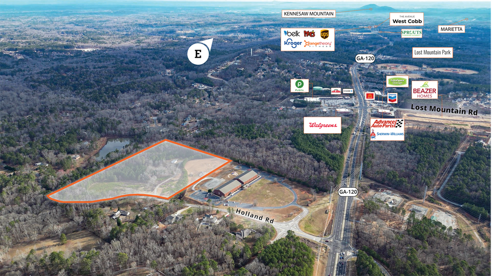 Primary Photo Of 15 +/- acres On Old Dallas Hwy - Hwy 20 Hwy, Powder Springs Land For Sale