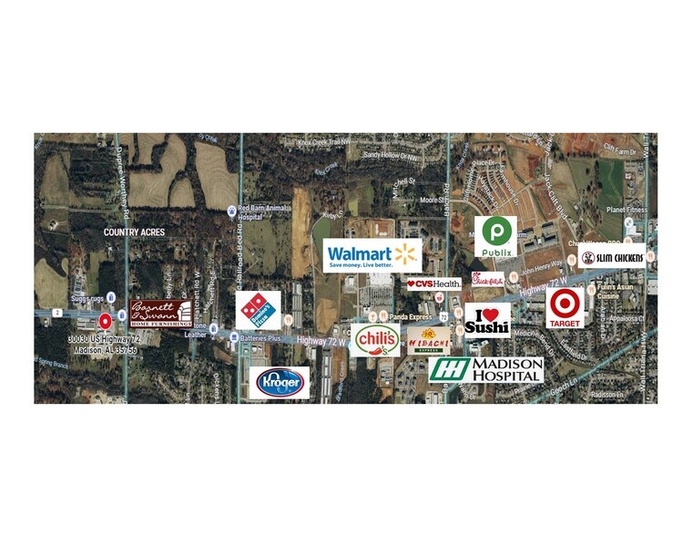 More Photos Of 30022 US Hwy 72, Madison Warehouse For Lease