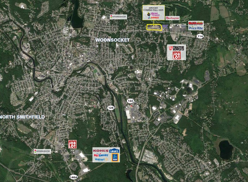 Primary Photo Of 1500 Diamond Hill Rd, Woonsocket General Retail For Lease