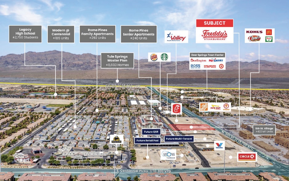 More Photos Of 6545 N 5th St, North Las Vegas Fast Food For Sale