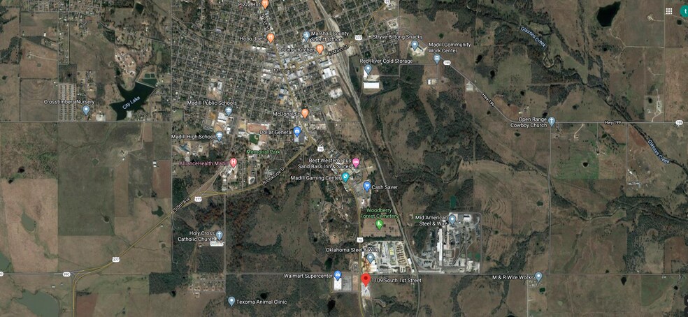 More Photos Of 1109 S 1st St, Madill Land For Sale