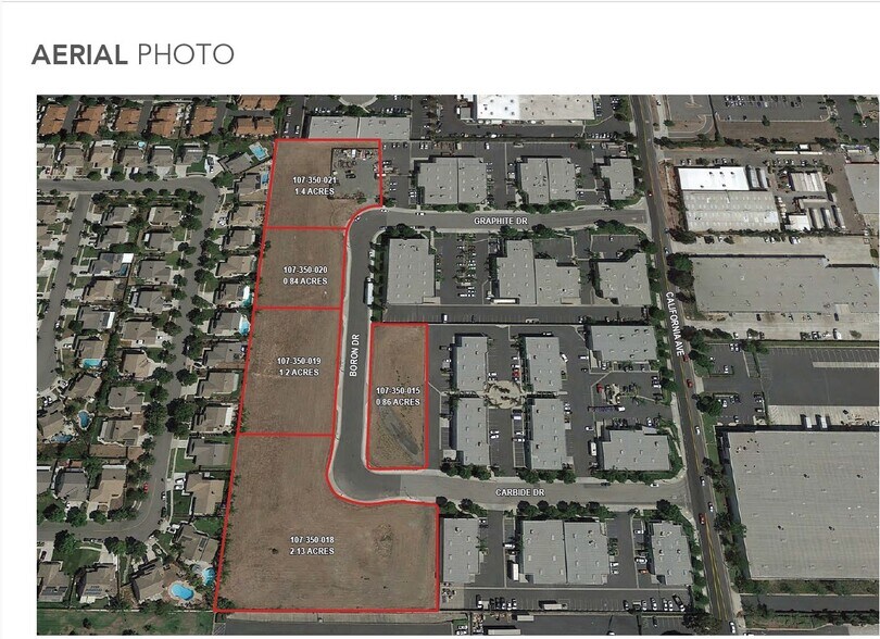 More Photos Of BORON DRIVE & CARBIDE DRIVE, Corona Land For Sale