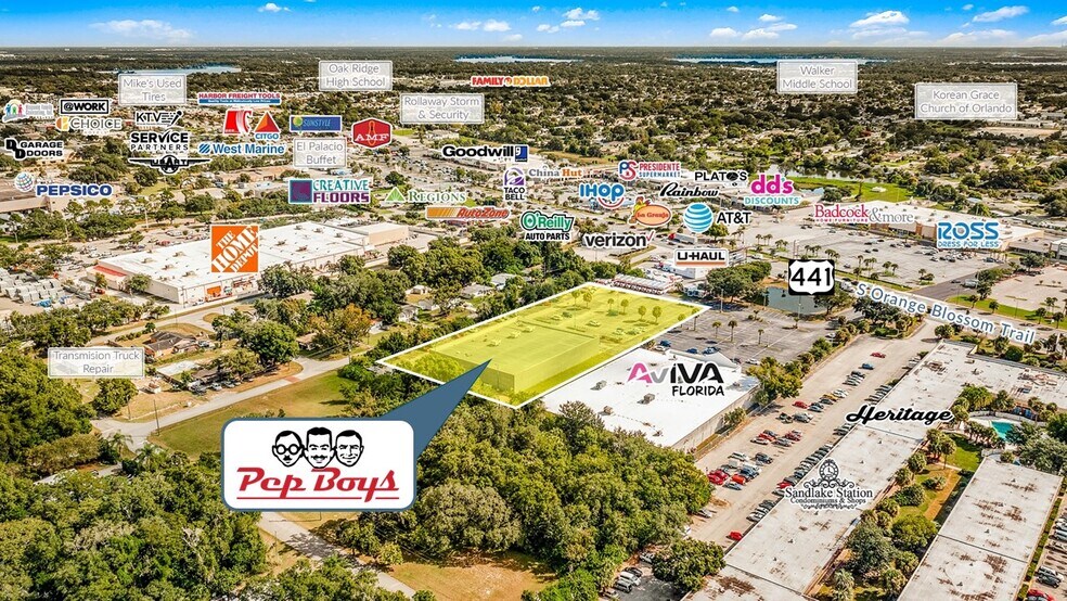 More Photos Of 7750 S Orange Blossom Trl, Orlando Storefront For Lease