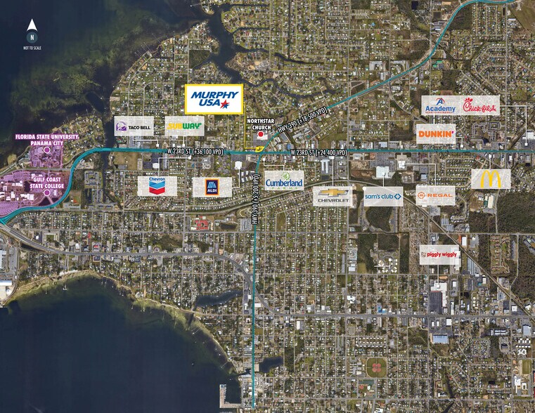 More Photos Of 3100 W 23rd St, Panama City Convenience Store For Sale