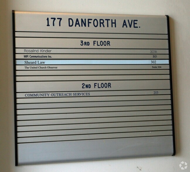 More Photos Of 175-177 Danforth Ave, Toronto Storefront Retail Office For Lease