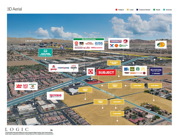 More Photos Of Blue Diamond Rd. - +/- 1.08 AC SEC Blue Diamond Rd, Las Vegas Land For Lease