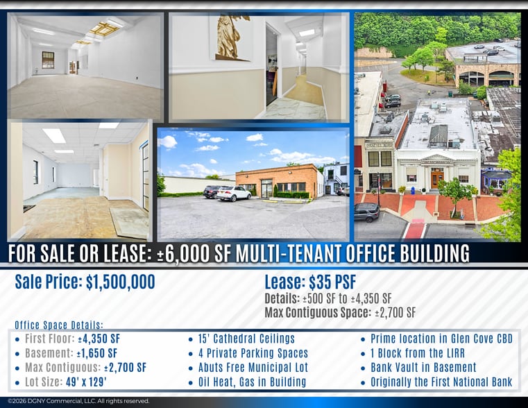 More Photos Of 50 School St, Glen Cove Office Residential For Sale