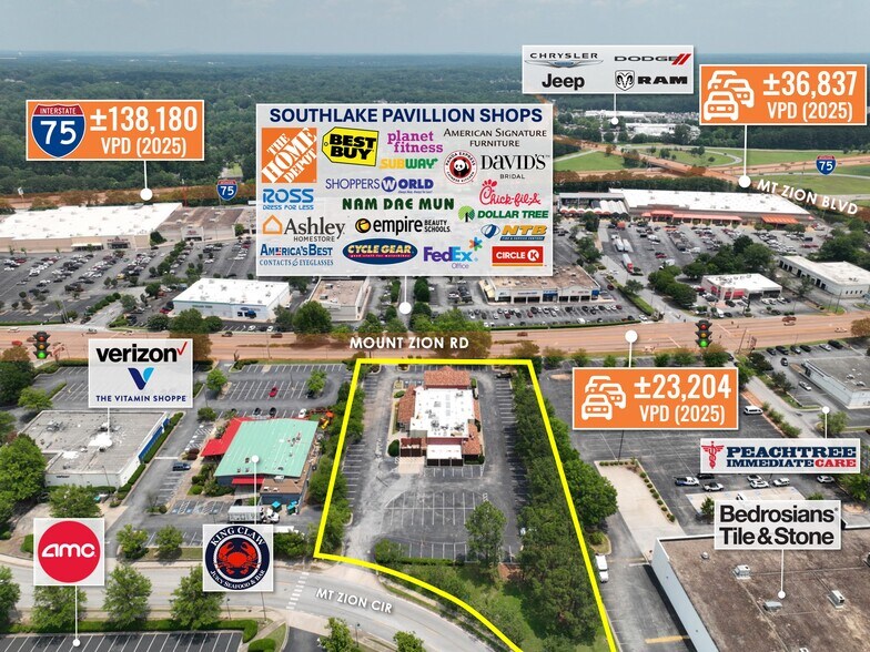 More Photos Of 1971 Mount Zion Rd, Morrow Restaurant For Sale