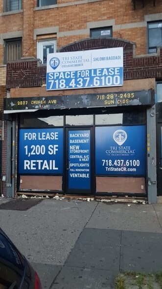 More Photos Of 2837 Church Ave, Brooklyn Storefront Retail Residential For Lease