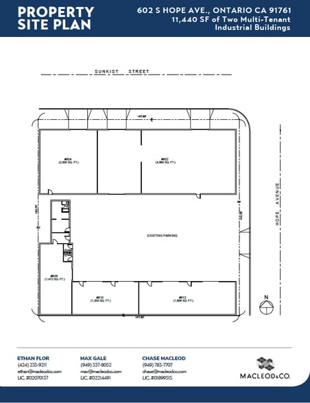 More Photos Of 602 S Hope Ave, Ontario Warehouse For Sale