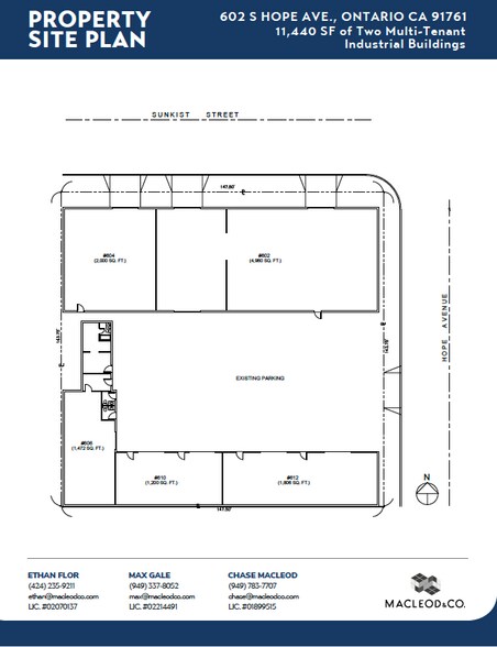 More Photos Of 602 S Hope Ave, Ontario Warehouse For Lease