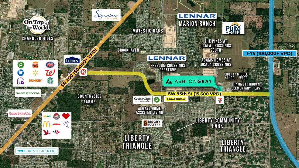 More Photos Of NEC SW 95th & SW 49th Ave, Ocala General Retail For Lease