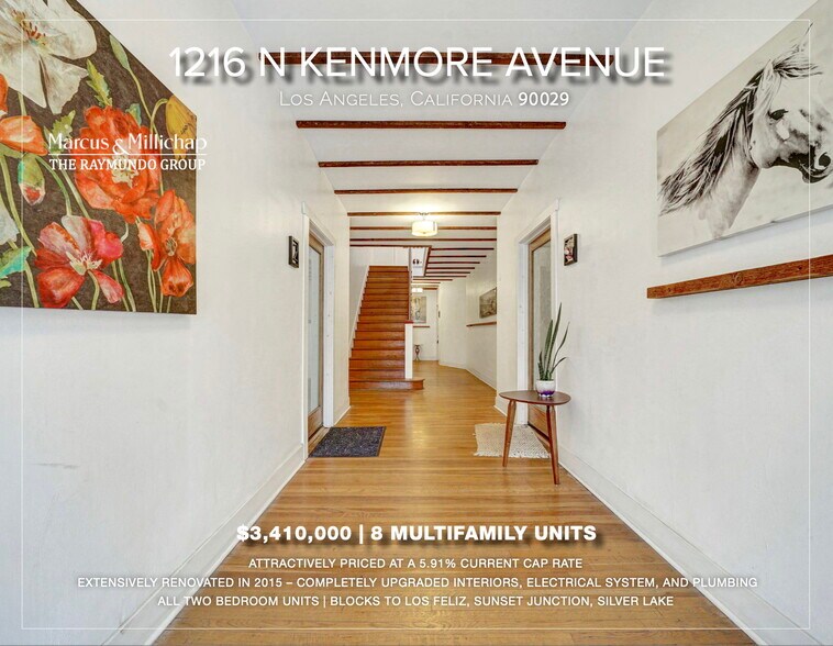 Primary Photo Of 1216 N Kenmore Ave, Los Angeles Apartments For Sale