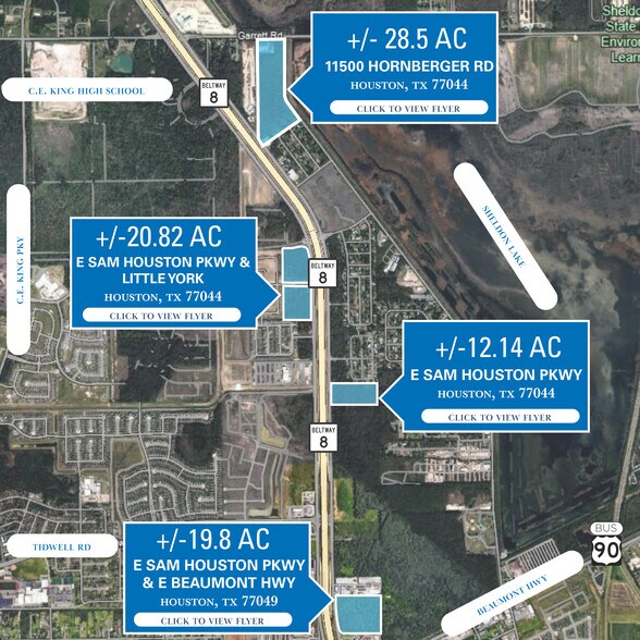 More Photos Of E Sam Houston Pkwy N, Houston Land For Sale