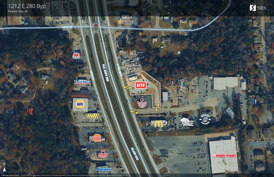 More Photos Of 1212 E 280 Byp, Phenix City Fast Food For Lease