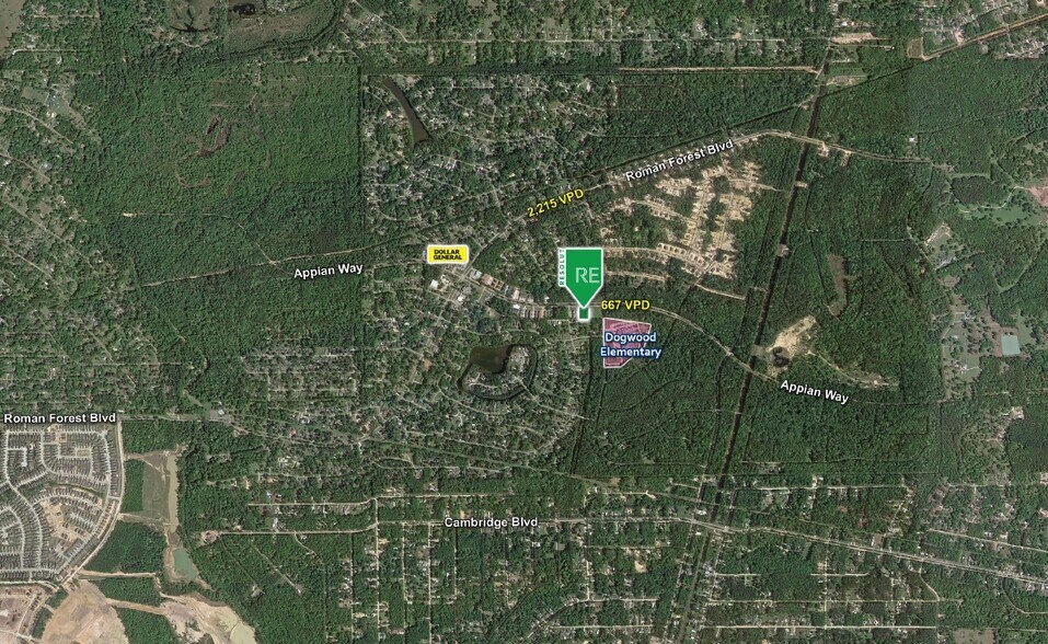 2706 Appian Way, New Caney, TX 77357 Land For Sale