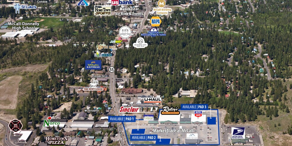 More Photos Of 411-451 Deinhard Ln, Mccall Unknown For Lease