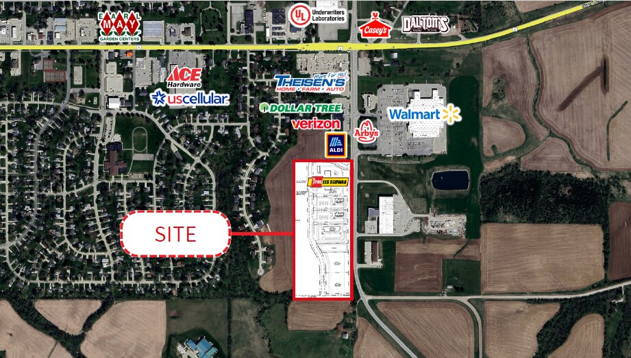 Primary Photo Of Iowa Speedway Drive & SW 9th Street, Newton Land For Sale