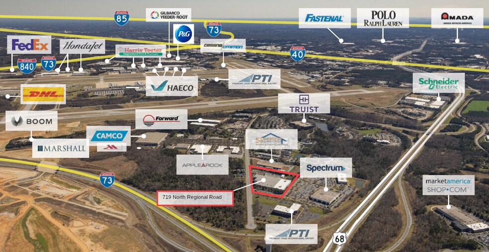 More Photos Of 719 N Regional Rd, Greensboro Warehouse For Lease