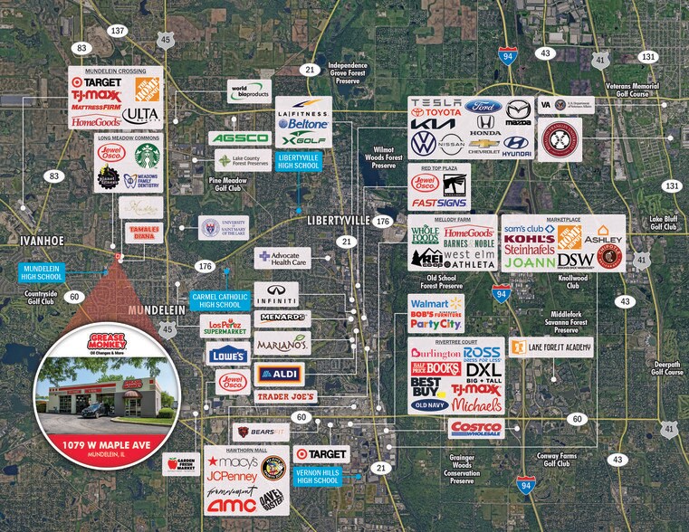 More Photos Of 1079 W Maple Ave, Mundelein Freestanding For Sale