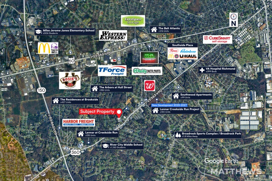 More Photos Of 5620 Hull Street Rd, Richmond General Retail For Sale